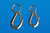 Snap Hook with large eyelet - 28mm - Stainless 316 - Marine Grade