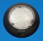 LED 4.5" Surface Mount Accent Light - Black Plastic - Warm White - 12V