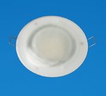 LED 3.2" Glass Lens Ceiling Light - Cool White LEDs - 12V