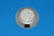 LED 4" LED Surface Mount Light - Silver Surround - Neutral White LEDs - 12V