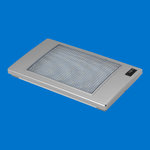 LED Silver Switched Slimlite Cabin Light - Dimmable - 12V