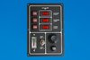 12V Switch Panel with battery test gauge and push button horn switch