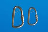D Shaped Snap Hook - 8mm - Stainless 316 - Marine Grade