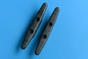 Plastic Cleats - Black - Nylon - 130.8mm x 21.95mm x 25.9mm (5") x 2