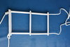 Folding Boarding Ladder - 4 Step - PVC/Rope - (Photo shows 3 step ladder)