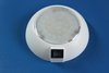 LED 4.5" Surface Mount Accent Light - White Plastic - Natural White/Red LEDs - 12V