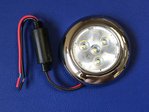 3" LED Puck Light - Stainless - Without Switch - Neutral White - 10-30V