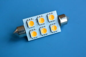 led oblong courtesy light stainless blue leds multi voltage 10v 30v (copy)