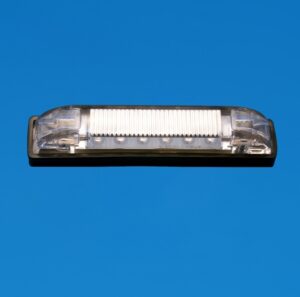 8" x 2.5" surface mount third brake light red leds with red lens 12v (copy)