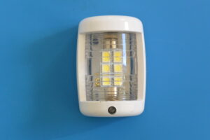 LED Mini Navigation Light - IP65 - White Stern - White Surround - 12V