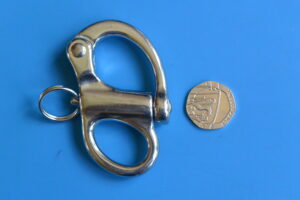 Fixed Snap Shackle - Stainless 316 - 16mm/66mm