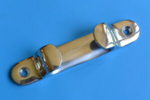 Straight Fair Lead - Stainless 316 - 5"