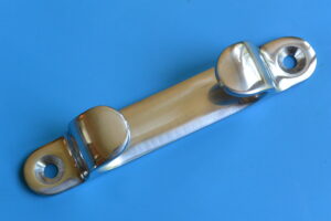 Straight Fair Lead - Stainless 316 - 6"