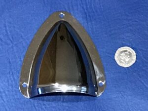 Clamshell Vent - 90mm x 85mm - Stainless Steel 304