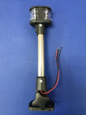 LED Fold Down All Round and Masthead Light - Natural White LEDs - 12VDC