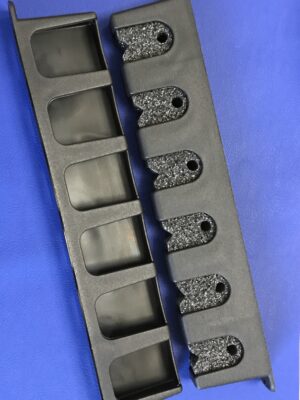 Plastic Rod Racks - Vertical for 6 rods - 343mm