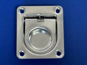 Lift Handle - Stainless Steel - With spring - 63.5mm x 53.9mm