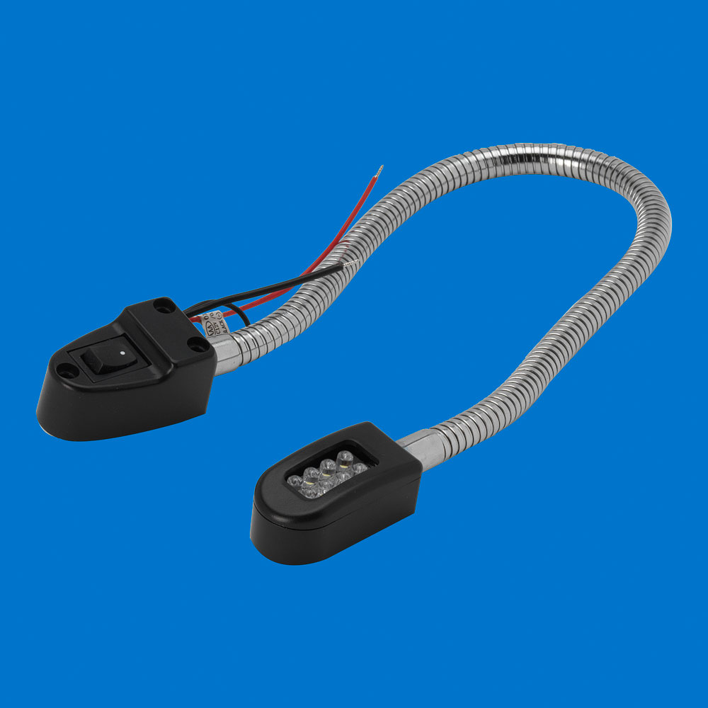 LED Flexible Chart Light - Red LEDs - 12V