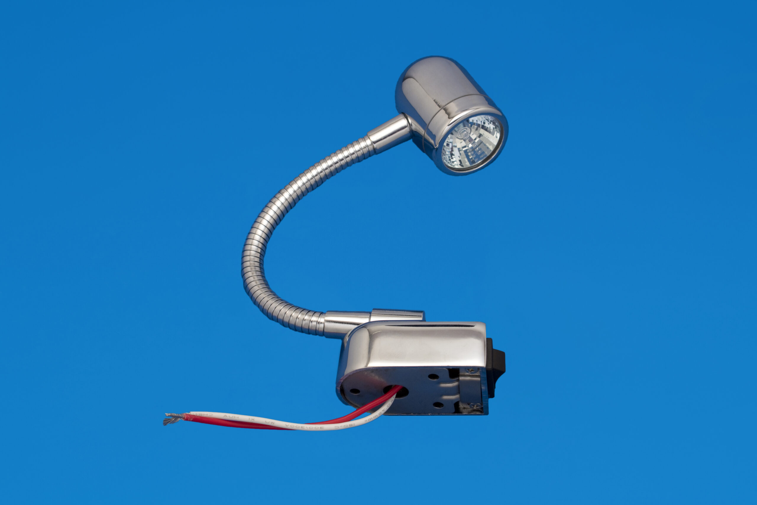 Sailor's Chart Light - MR11 Xenon bulb - Chrome Plated - 12V
