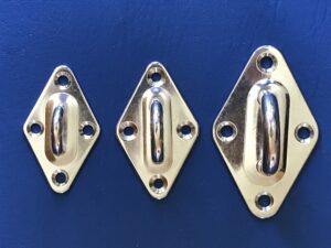 Diamond Eye Pad Mounting Hoop - 5mm - Stainless 304