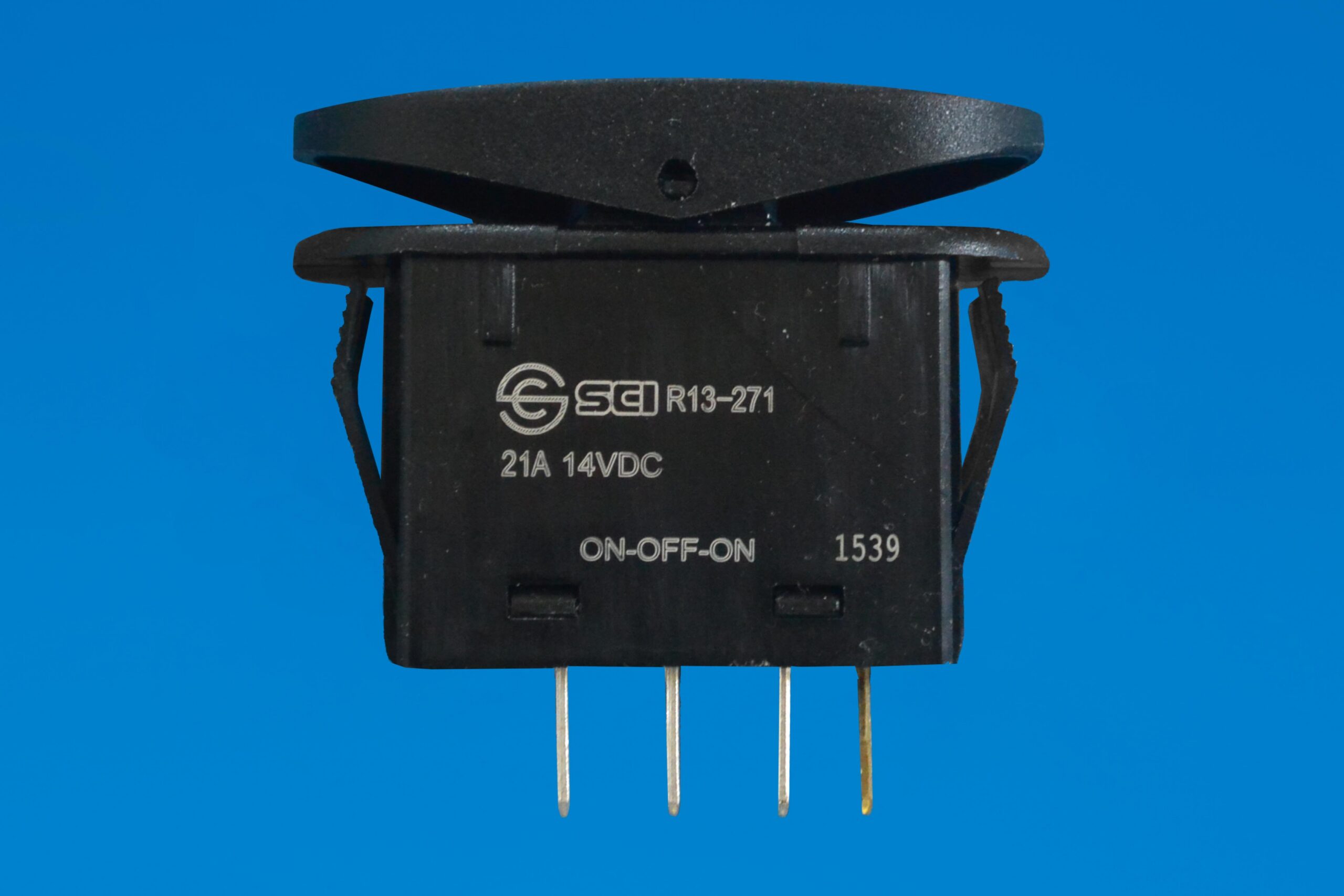 Waterproof Toggle Switch 21A/14V - IP66 - 4 Pins - SPDT - Image 2